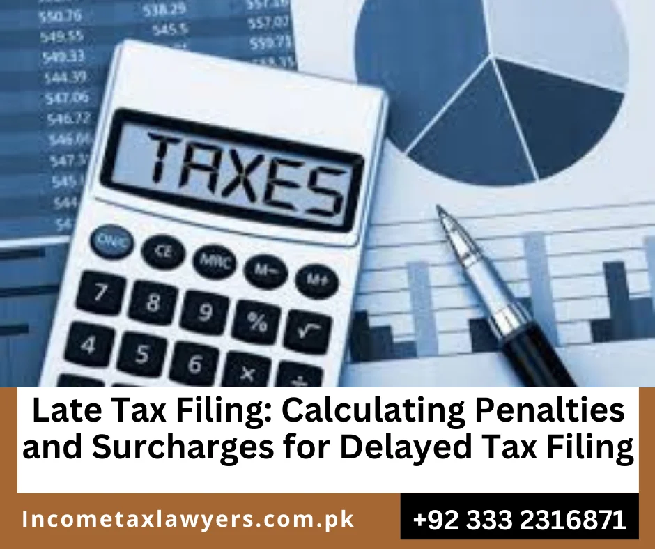Late income tax return penalty calculation in Pakistan 2026