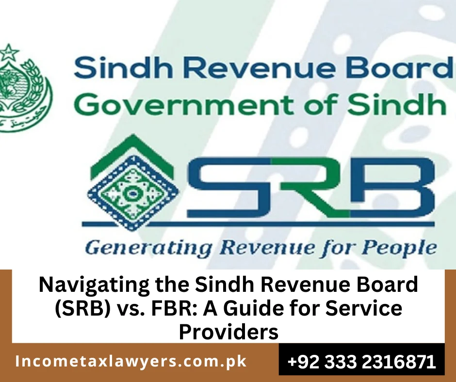 SRB vs FBR tax jurisdiction explained in Pakistan
